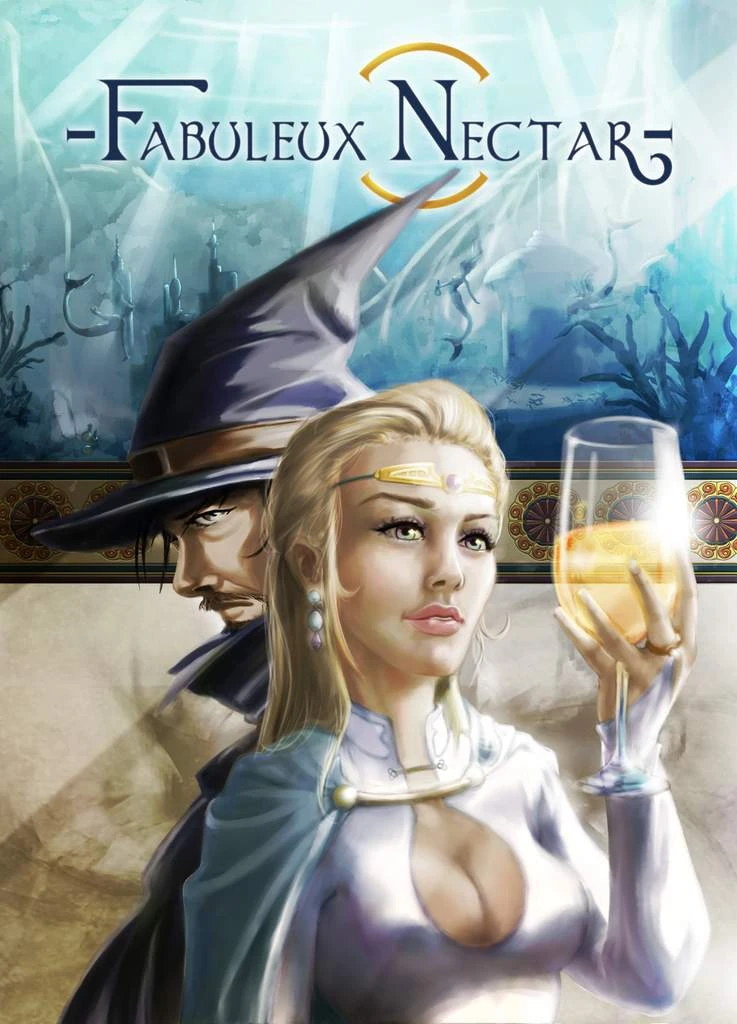 Fabuleux nectar, la couverture pour le livre de Vincent portugal